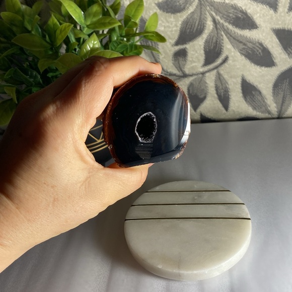 Agate Geode  Cut Base -Made In Brazil - Picture 8 of 9